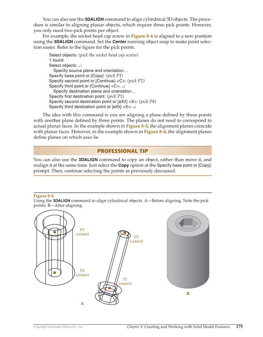 AutoCAD and Its Applications—Comprehensive 2020, 27th Edition page 179