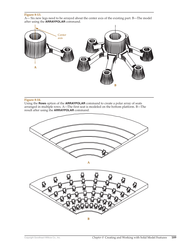 AutoCAD and Its Applications—Comprehensive 2020, 27th Edition page 189