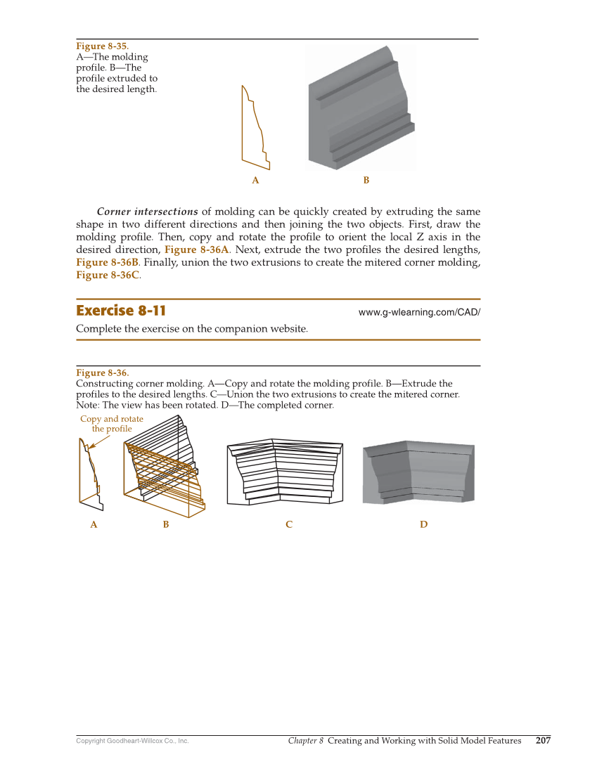 AutoCAD and Its Applications—Comprehensive 2020, 27th Edition page 207