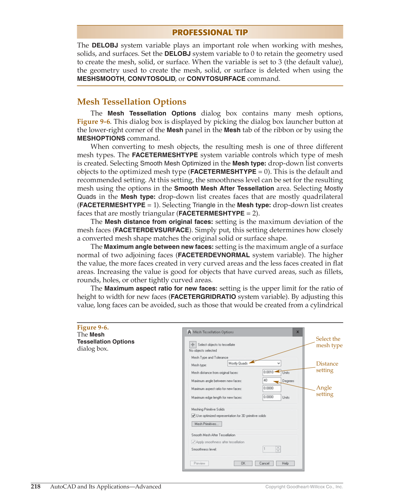 AutoCAD and Its Applications—Comprehensive 2020, 27th Edition page 218