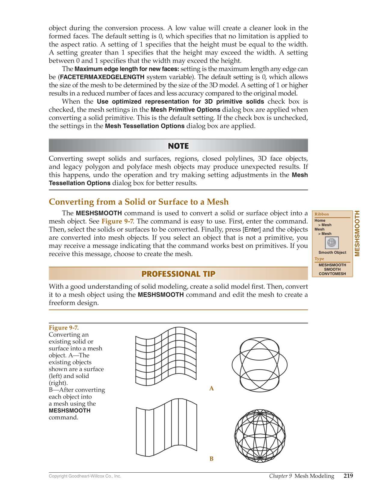 AutoCAD and Its Applications—Comprehensive 2020, 27th Edition page 219