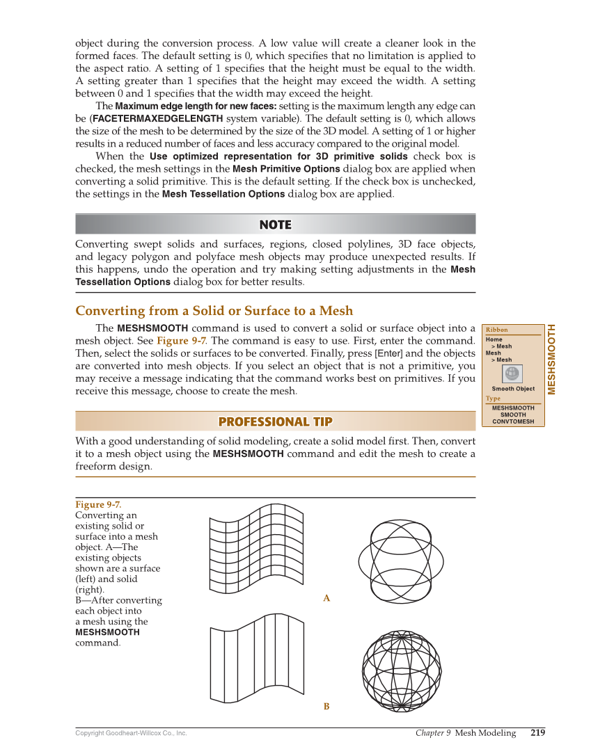 AutoCAD and Its Applications—Comprehensive 2020, 27th Edition page 219