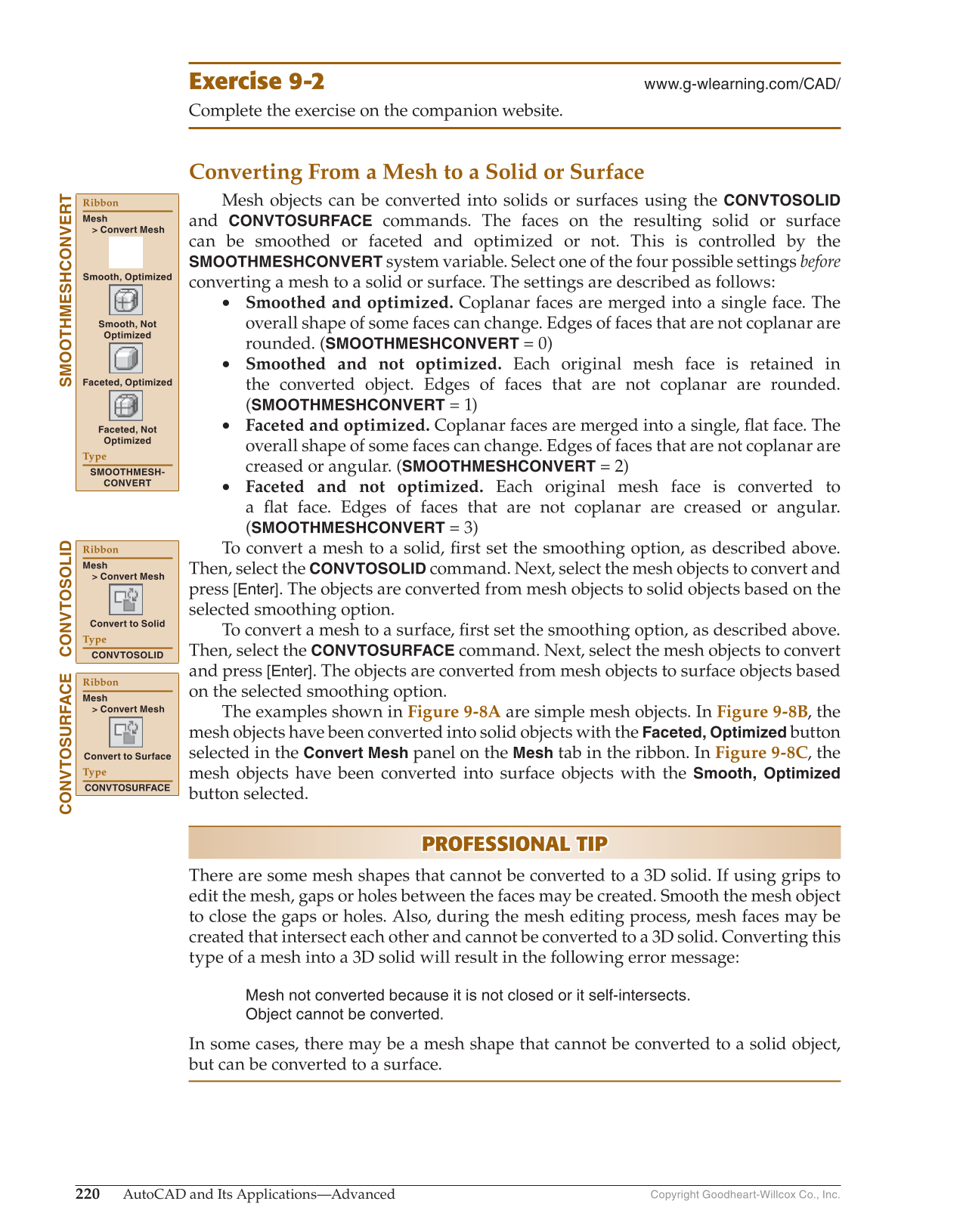 AutoCAD and Its Applications—Comprehensive 2020, 27th Edition page 220