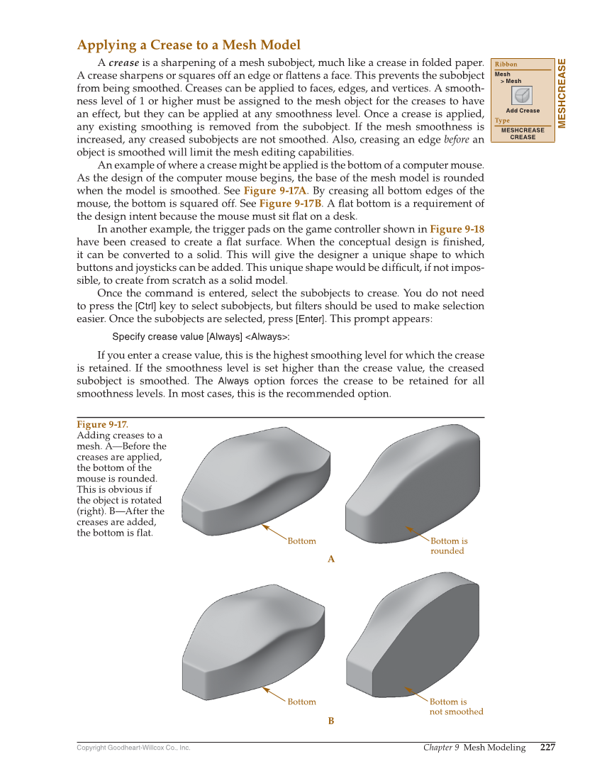 AutoCAD and Its Applications—Comprehensive 2020, 27th Edition page 227