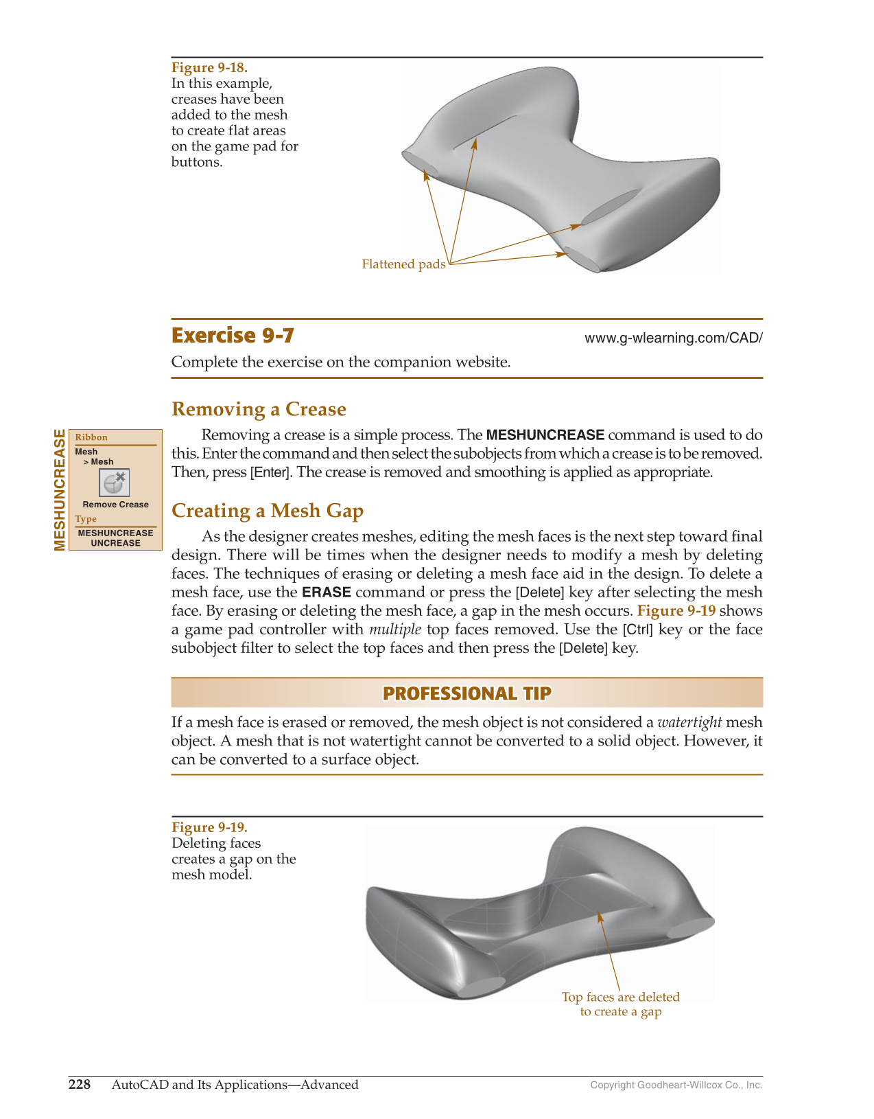 AutoCAD and Its Applications—Comprehensive 2020, 27th Edition page 228