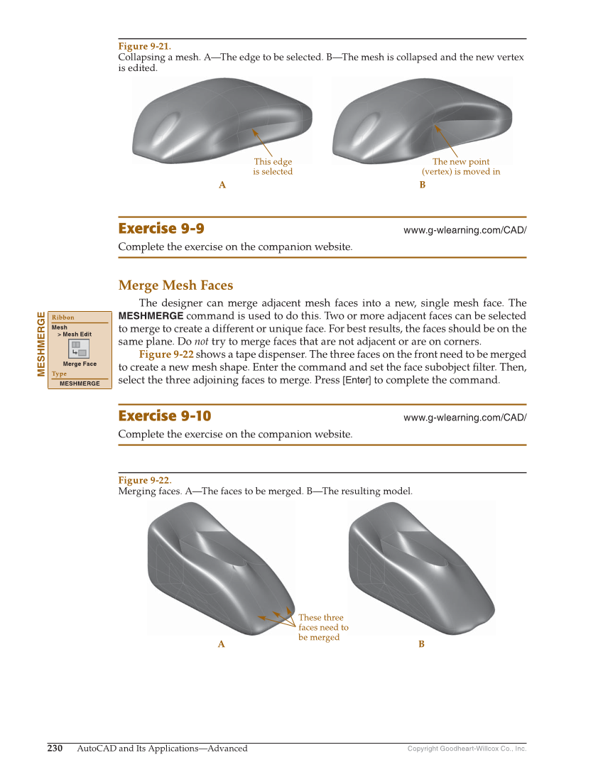 AutoCAD and Its Applications—Comprehensive 2020, 27th Edition page 230