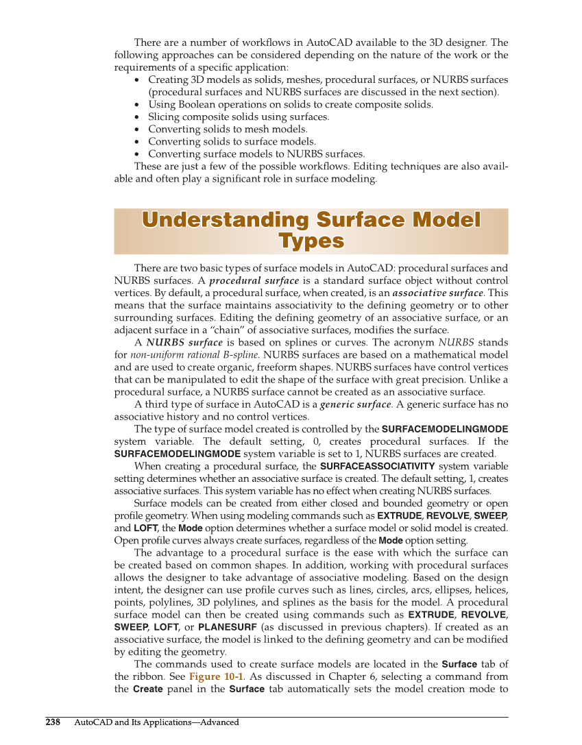 AutoCAD and Its Applications—Comprehensive 2020, 27th Edition page 238