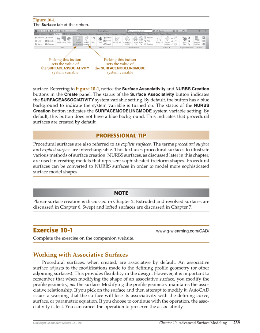 AutoCAD and Its Applications—Comprehensive 2020, 27th Edition page 239