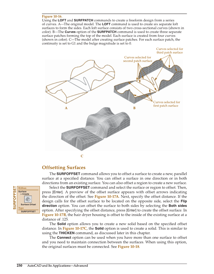 AutoCAD and Its Applications—Comprehensive 2020, 27th Edition page 250