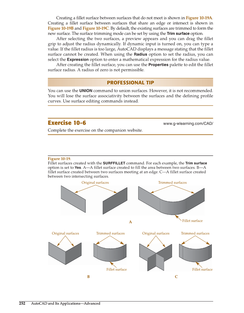AutoCAD and Its Applications—Comprehensive 2020, 27th Edition page 252