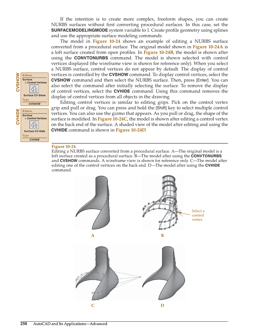 AutoCAD and Its Applications—Comprehensive 2020, 27th Edition page 258