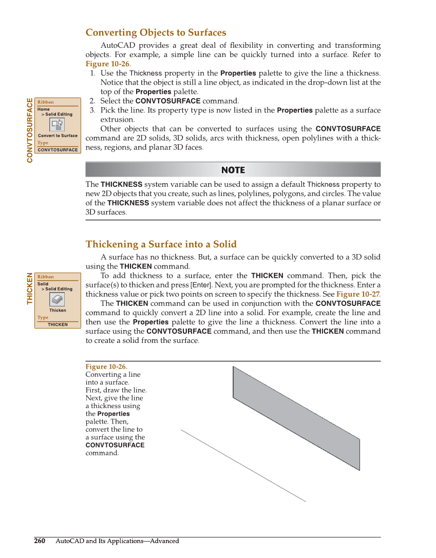 AutoCAD and Its Applications—Comprehensive 2020, 27th Edition page 260