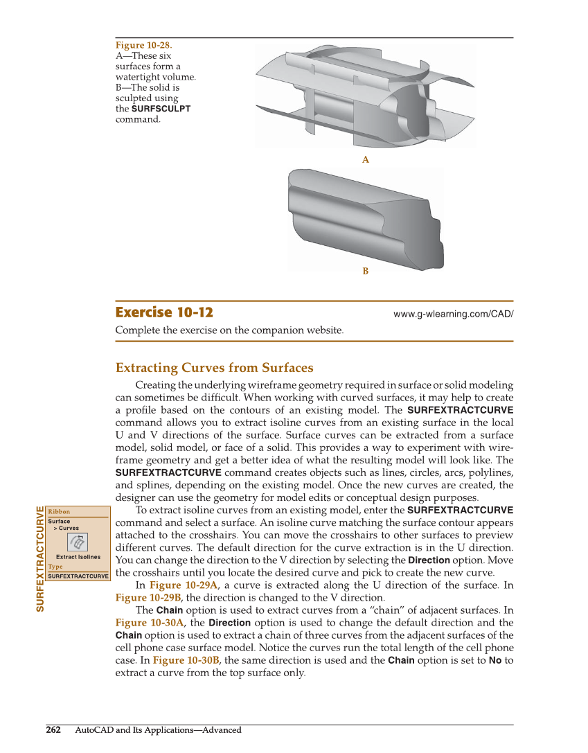 AutoCAD and Its Applications—Comprehensive 2020, 27th Edition page 262
