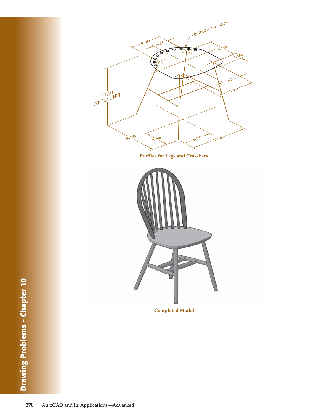 AutoCAD and Its Applications—Comprehensive 2020, 27th Edition page 270