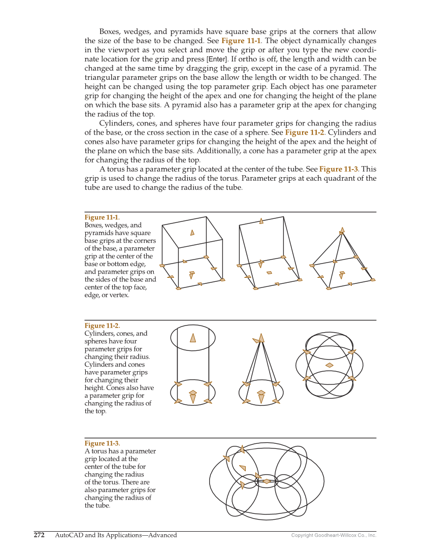 AutoCAD and Its Applications—Comprehensive 2020, 27th Edition page 272