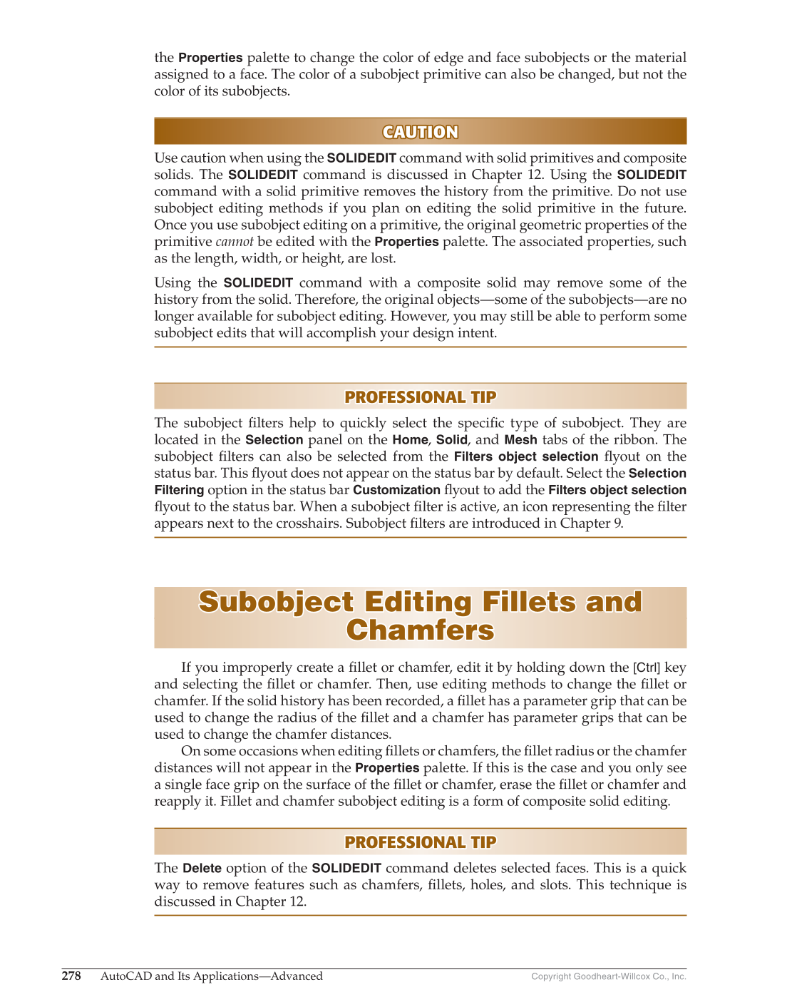 AutoCAD and Its Applications—Comprehensive 2020, 27th Edition page 278