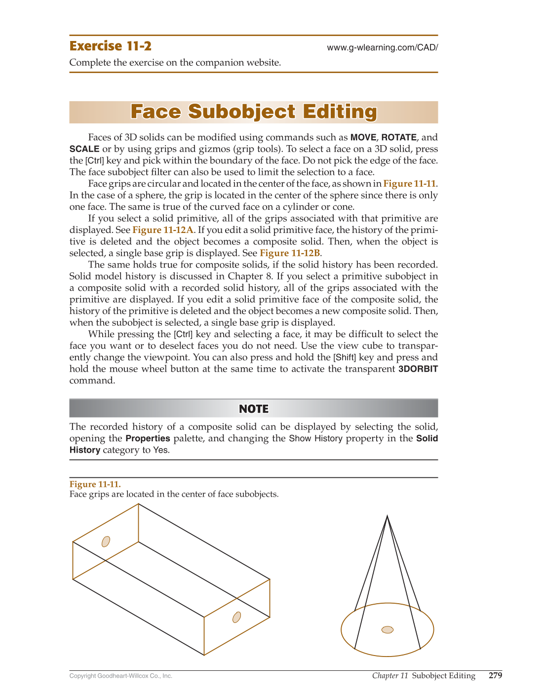 AutoCAD and Its Applications—Comprehensive 2020, 27th Edition page 279