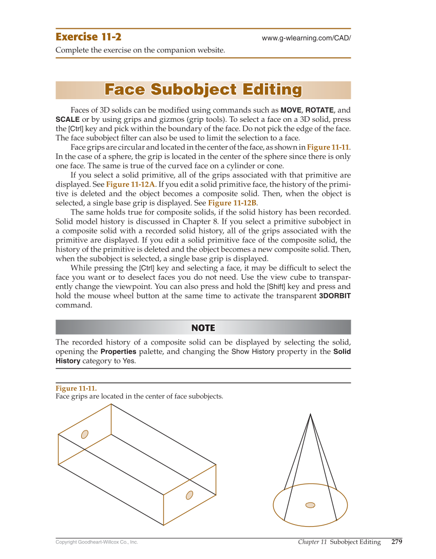 AutoCAD and Its Applications—Comprehensive 2020, 27th Edition page 279