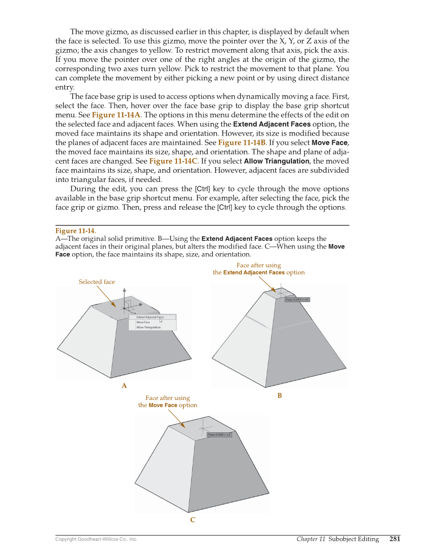 AutoCAD and Its Applications—Comprehensive 2020, 27th Edition page 281