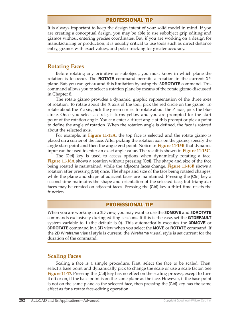AutoCAD and Its Applications—Comprehensive 2020, 27th Edition page 282