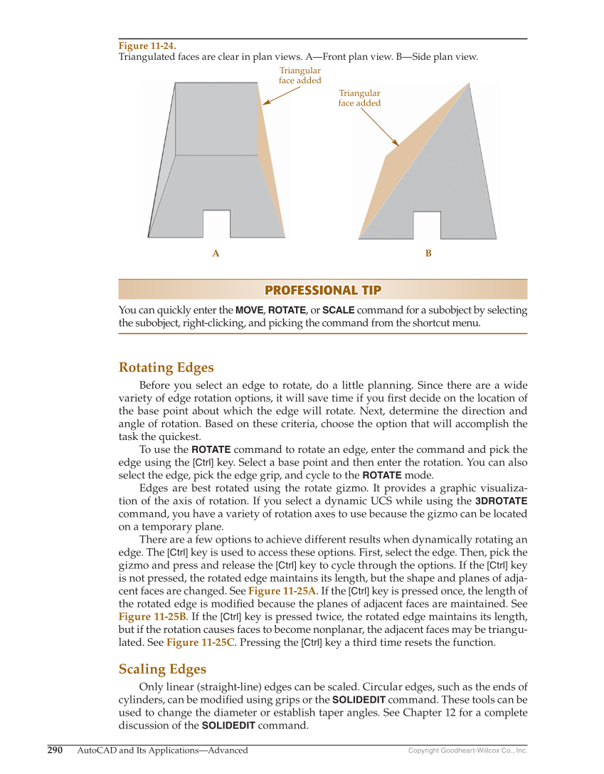 AutoCAD and Its Applications—Comprehensive 2020, 27th Edition page 290