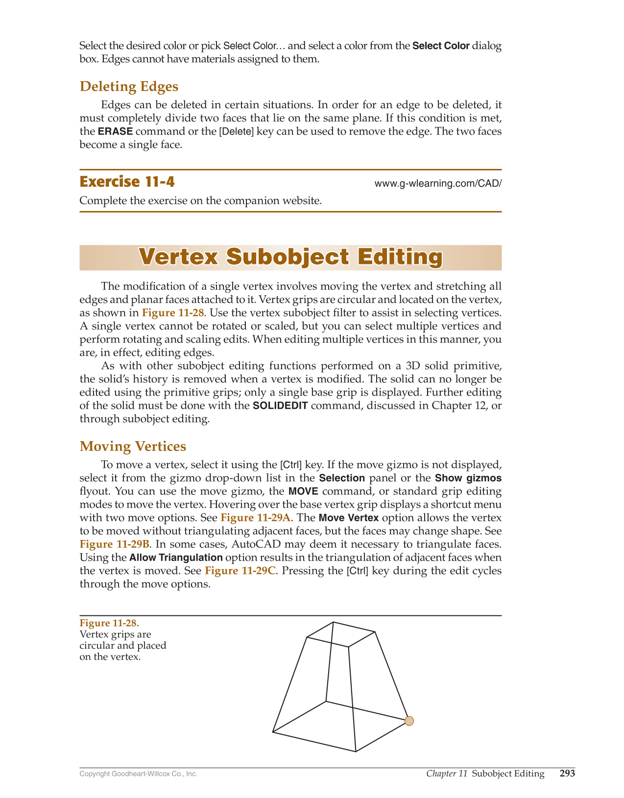 AutoCAD and Its Applications—Comprehensive 2020, 27th Edition page 293