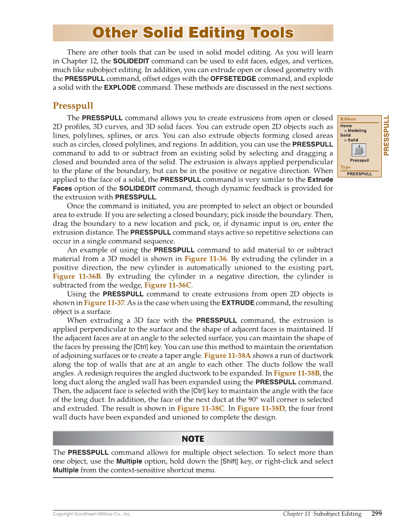 AutoCAD and Its Applications—Comprehensive 2020, 27th Edition page 299