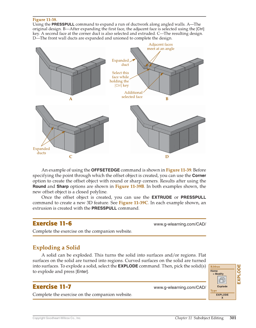 AutoCAD and Its Applications—Comprehensive 2020, 27th Edition page 301