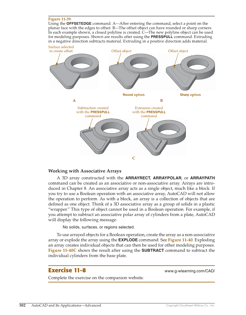 AutoCAD and Its Applications—Comprehensive 2020, 27th Edition page 302