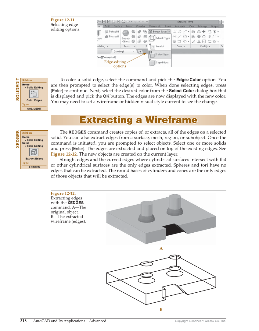 AutoCAD and Its Applications—Comprehensive 2020, 27th Edition page 318