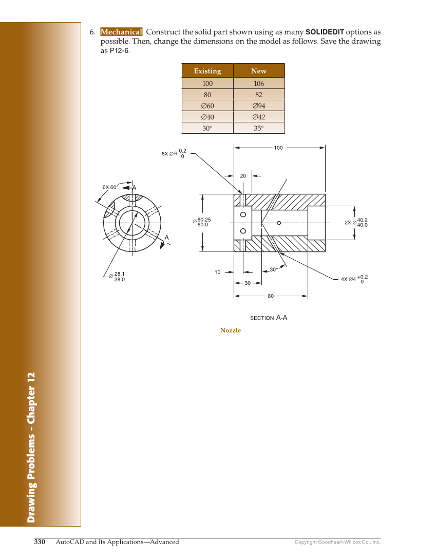 AutoCAD and Its Applications—Comprehensive 2020, 27th Edition page 330