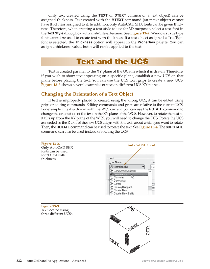 AutoCAD and Its Applications—Comprehensive 2020, 27th Edition page 332