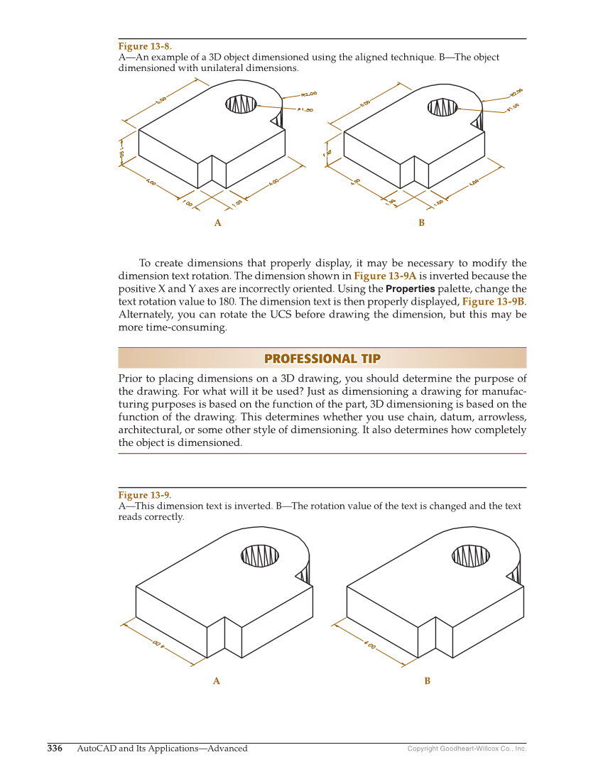 AutoCAD and Its Applications—Comprehensive 2020, 27th Edition page 336