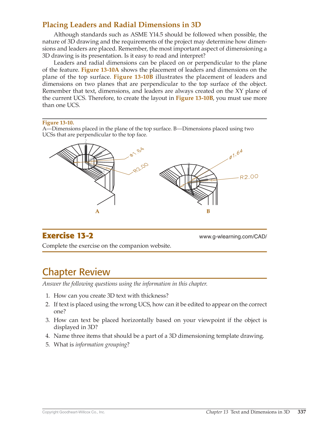 AutoCAD and Its Applications—Comprehensive 2020, 27th Edition page 337