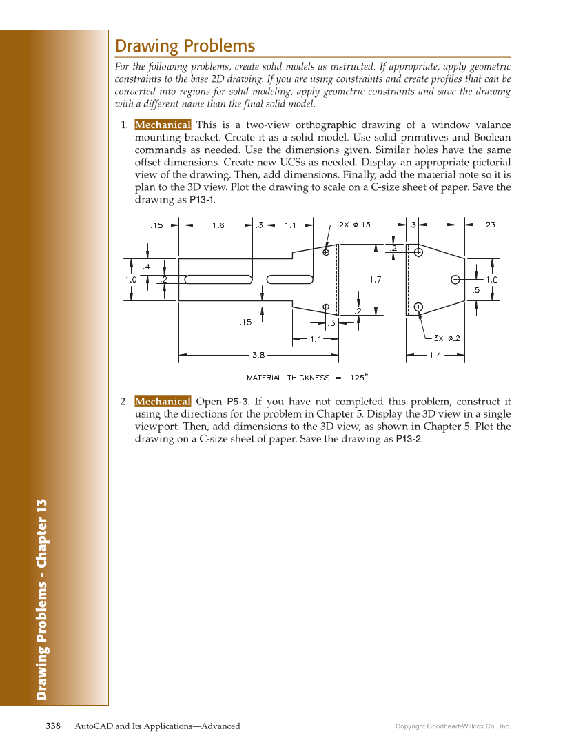 AutoCAD and Its Applications—Comprehensive 2020, 27th Edition page 338