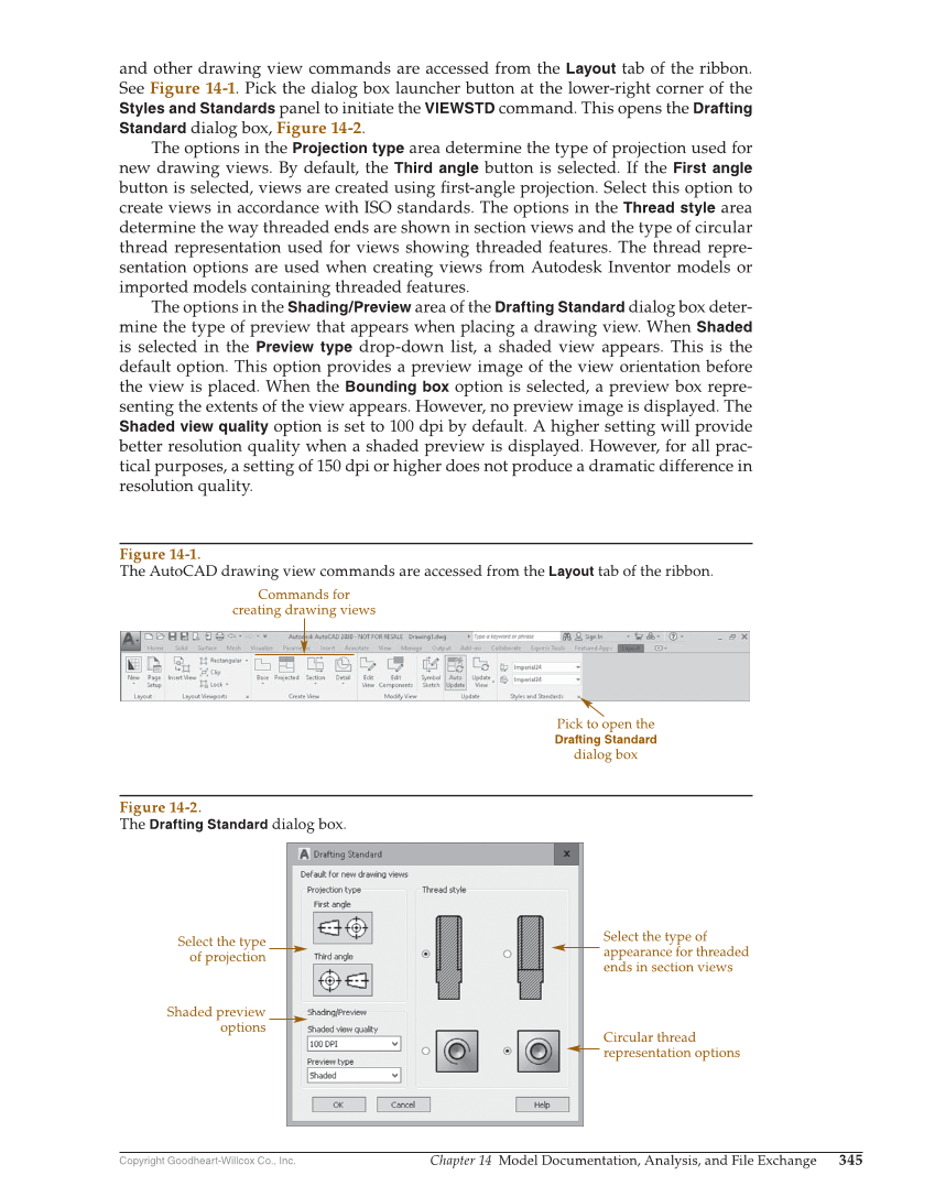 AutoCAD and Its Applications—Comprehensive 2020, 27th Edition page 345