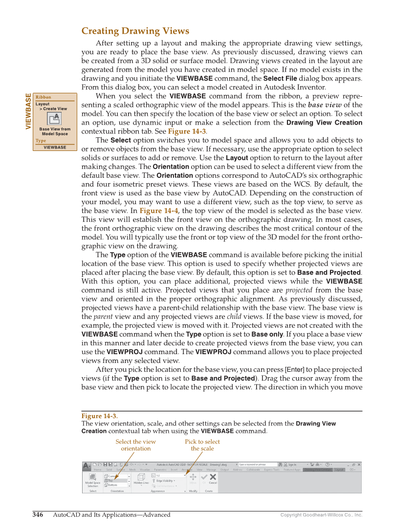 AutoCAD and Its Applications—Comprehensive 2020, 27th Edition page 346