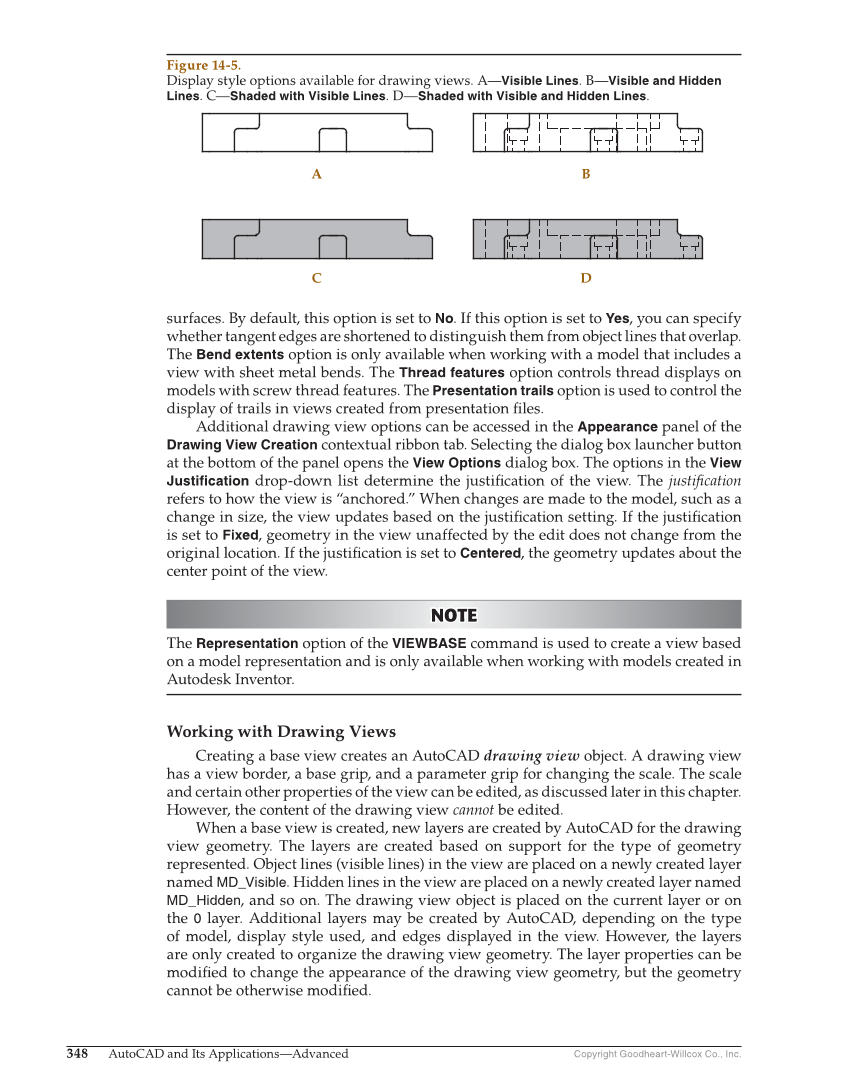 AutoCAD and Its Applications—Comprehensive 2020, 27th Edition page 348