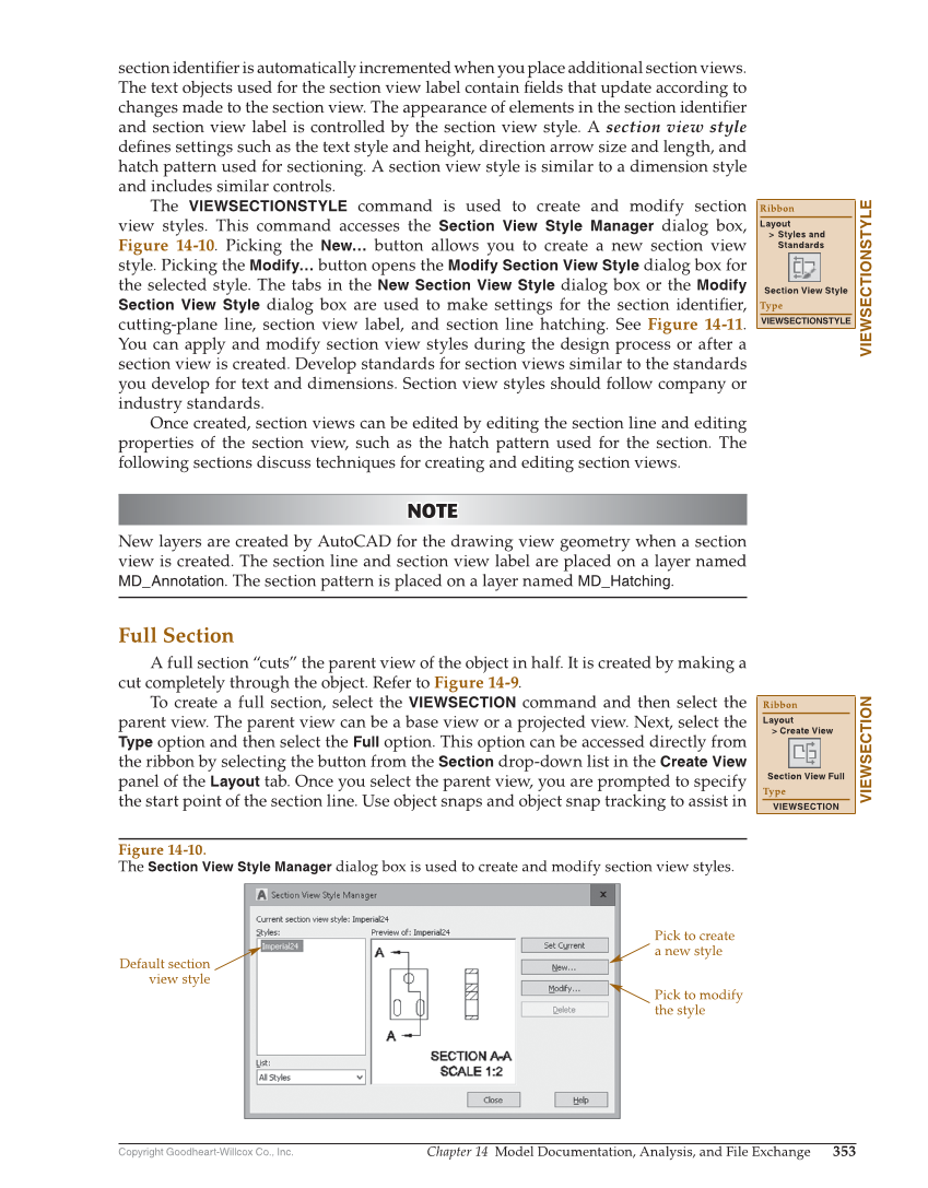 AutoCAD and Its Applications—Comprehensive 2020, 27th Edition page 353