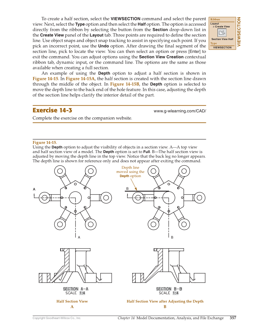 AutoCAD and Its Applications—Comprehensive 2020, 27th Edition page 357