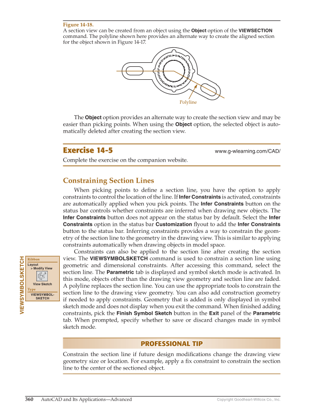 AutoCAD and Its Applications—Comprehensive 2020, 27th Edition page 360