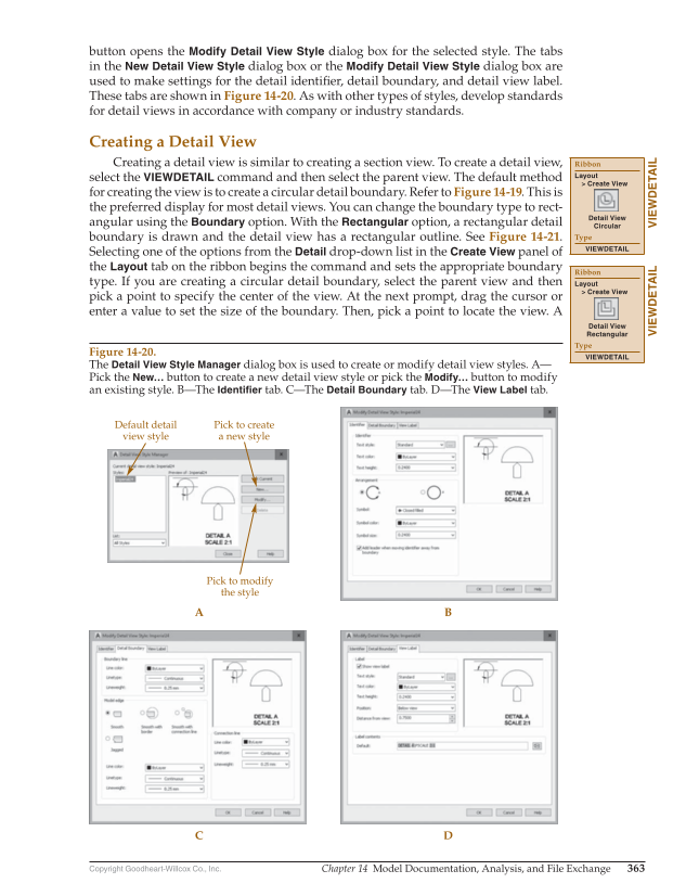 AutoCAD and Its Applications—Comprehensive 2020, 27th Edition page 363