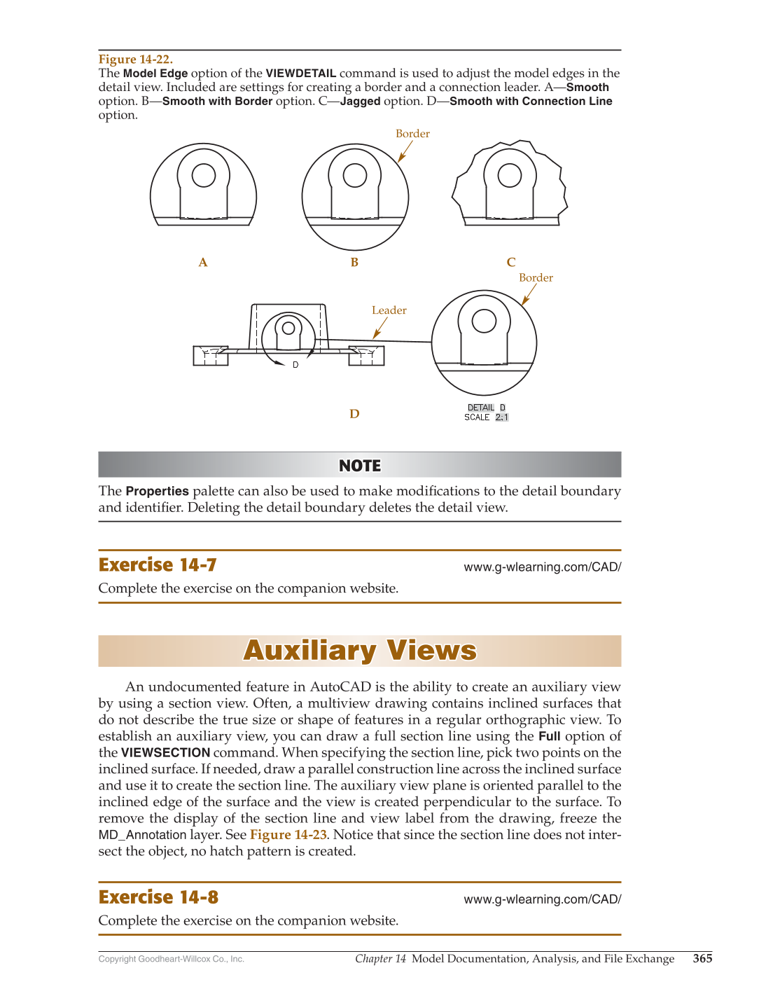 AutoCAD and Its Applications—Comprehensive 2020, 27th Edition page 365