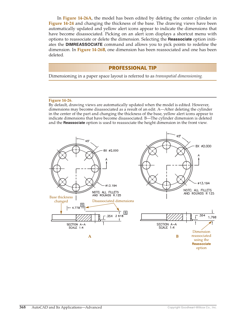 AutoCAD and Its Applications—Comprehensive 2020, 27th Edition page 368