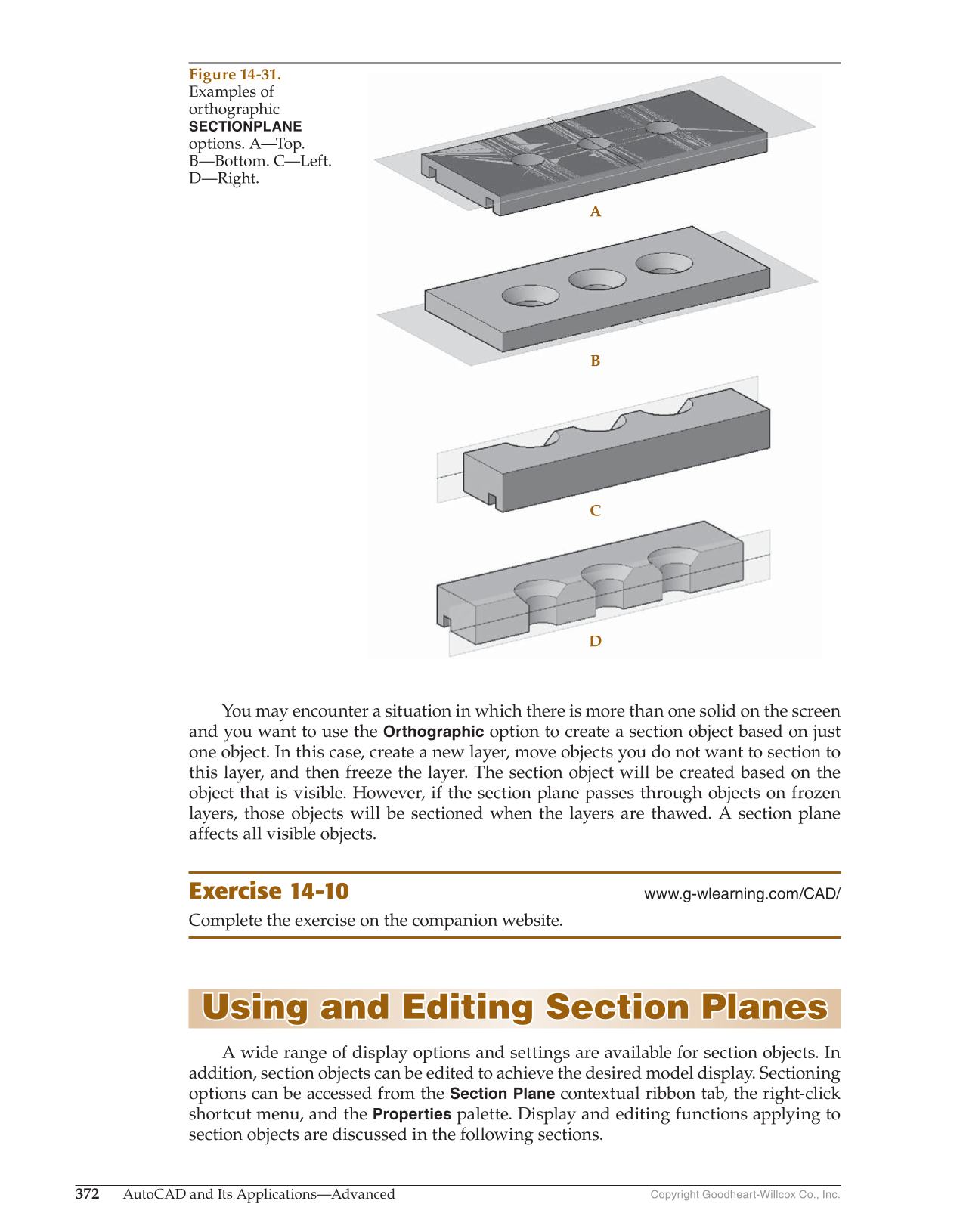 AutoCAD and Its Applications—Comprehensive 2020, 27th Edition page 372