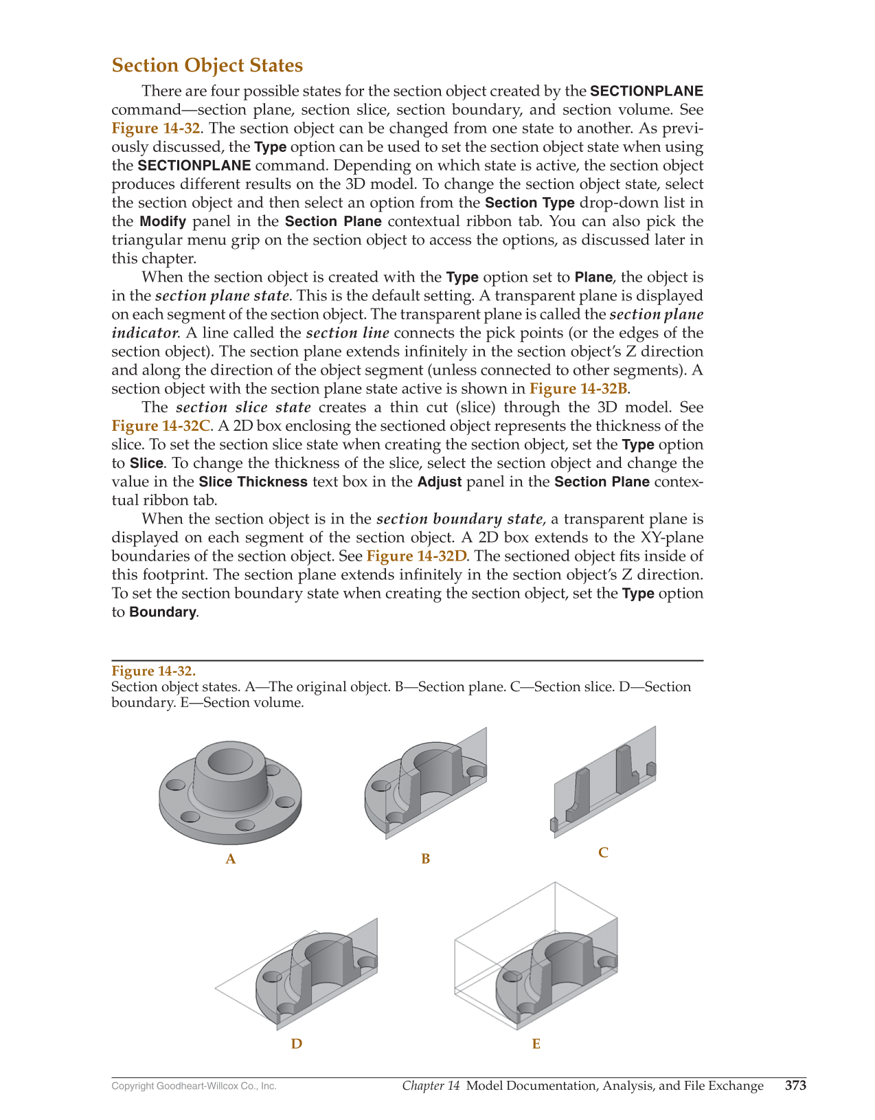 AutoCAD and Its Applications—Comprehensive 2020, 27th Edition page 373