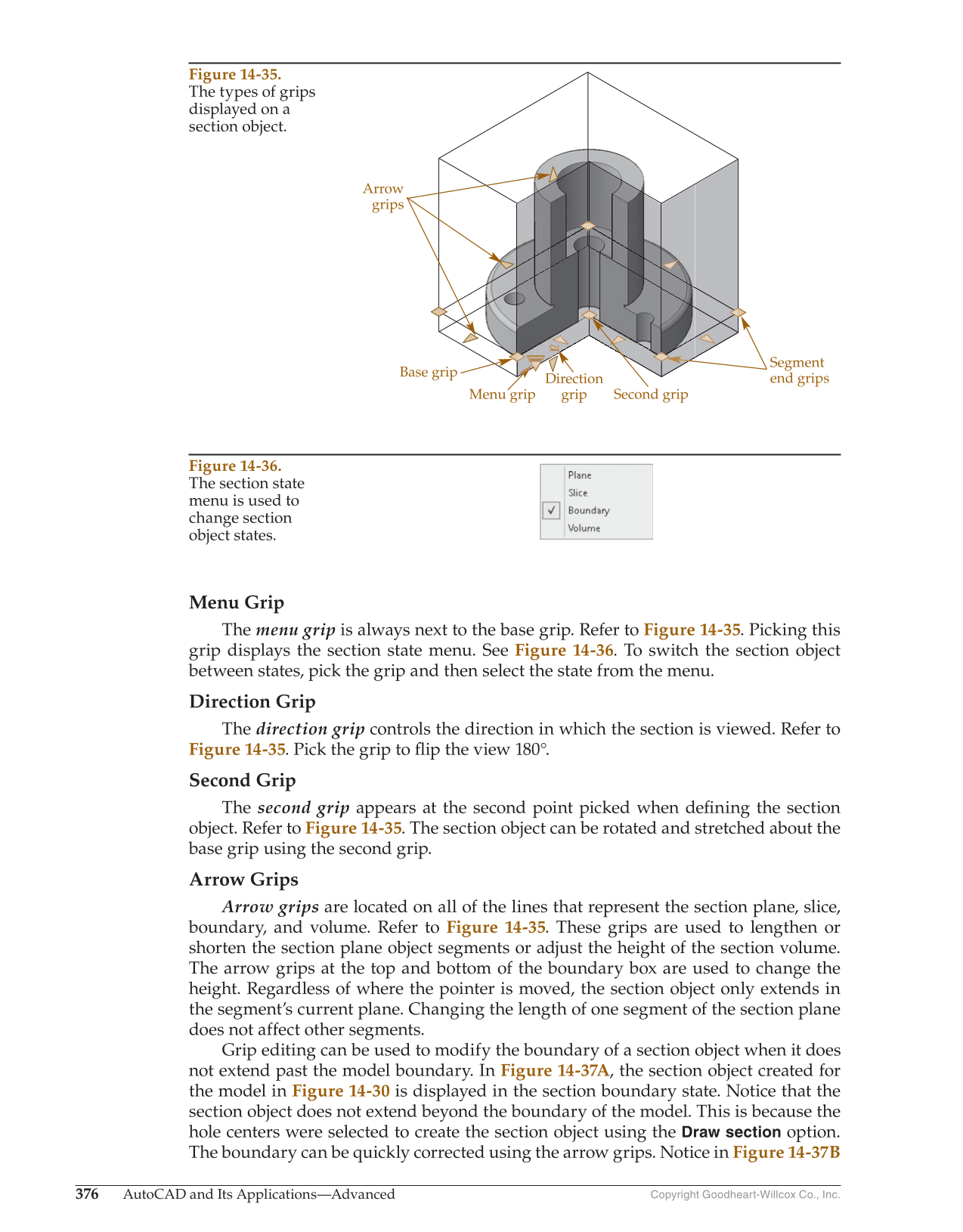 AutoCAD and Its Applications—Comprehensive 2020, 27th Edition page 376