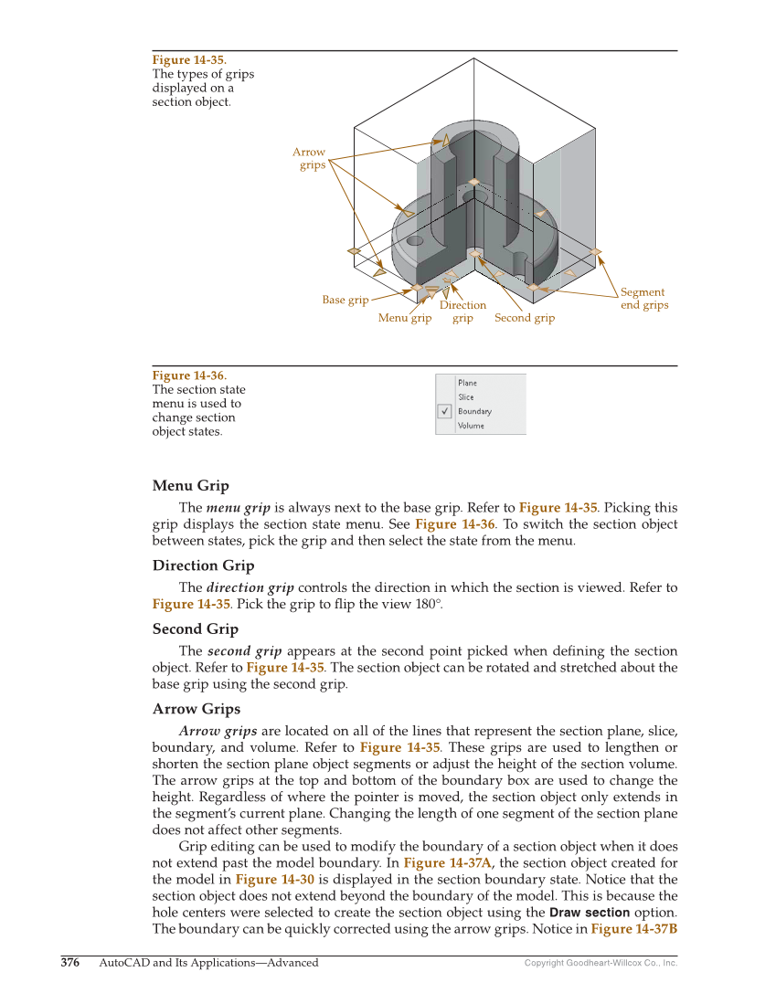 AutoCAD and Its Applications—Comprehensive 2020, 27th Edition page 376