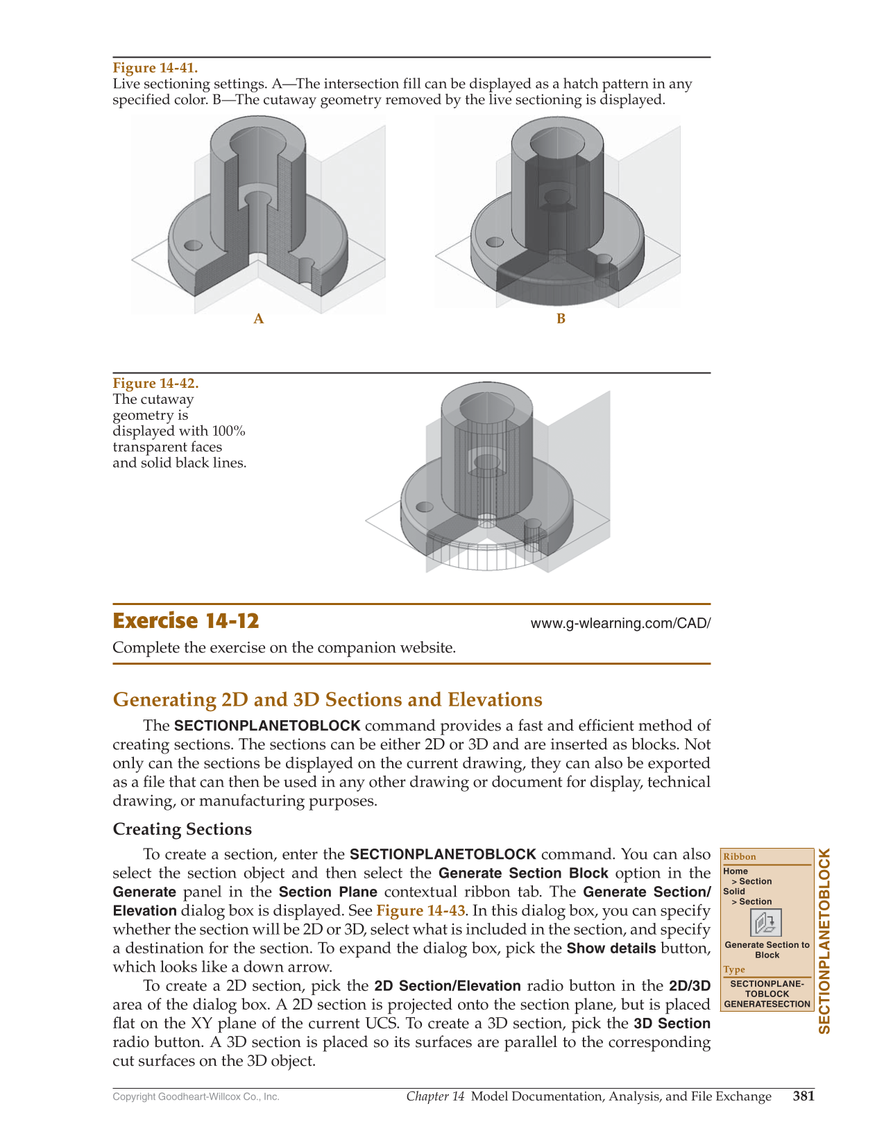 AutoCAD and Its Applications—Comprehensive 2020, 27th Edition page 381