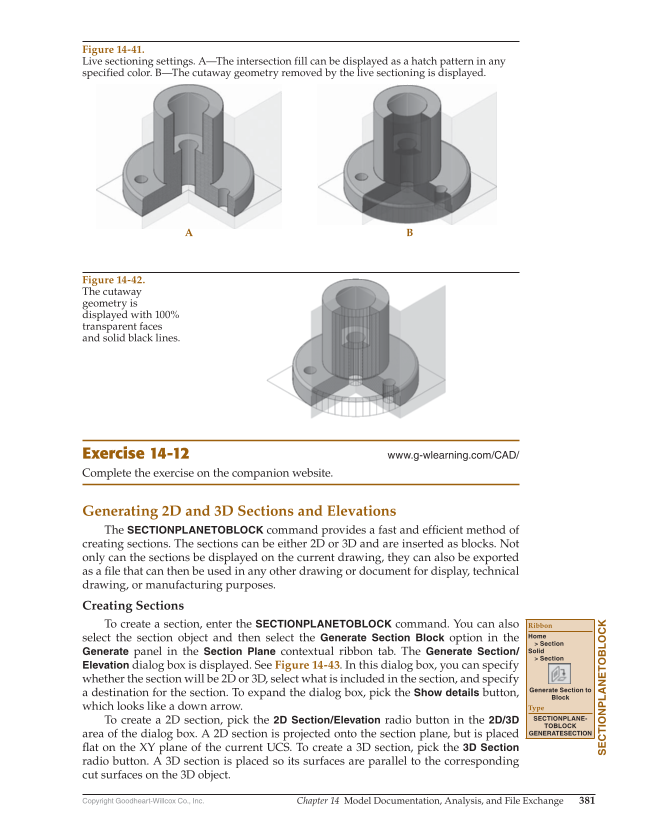 AutoCAD and Its Applications—Comprehensive 2020, 27th Edition page 381